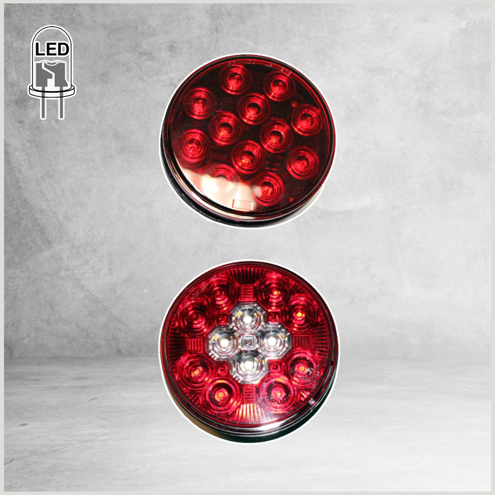 Round LED Stop & Tail Lights