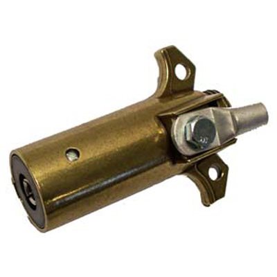 Plug Single Pole 30amp Brass