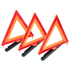 Warning Triangle 3pk