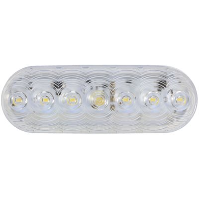 Light LED B / U LGT OVL GROM MNT 6.5"X2.25" PL3 HSG