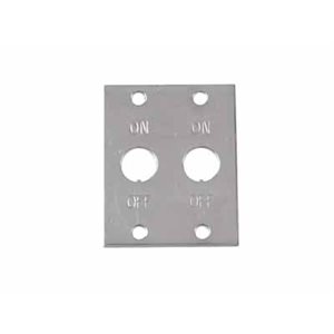 (WSL) 2 Toggle Switch Plate On