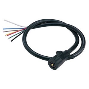 Plug 7-Way RV 6ft Cable