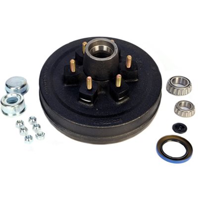 Hub & Drum Kit 12x2 655 6K Pre-Greased