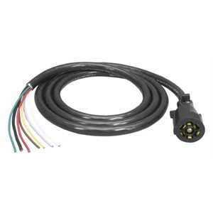 Plug 7-Way RV 12ft Cable