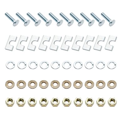 5th Wheel Rail Hardware Kit