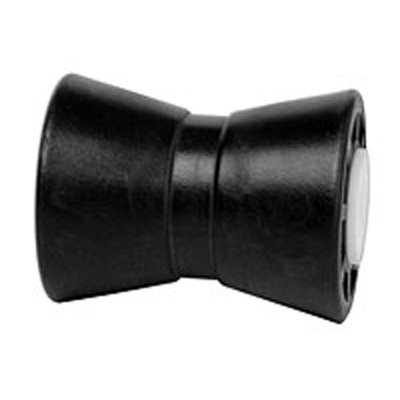 Roller 5in Keel Cntr Blk