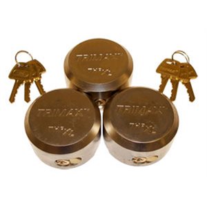 Lock Hockey Puck 3pk Keyed